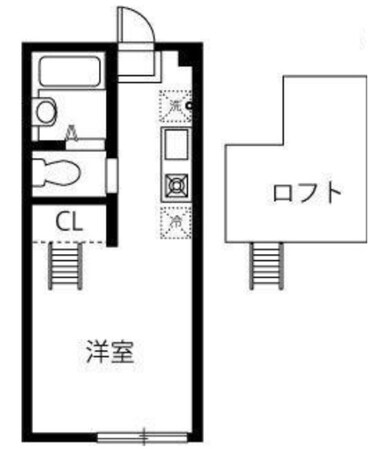 ハーミットクラブハウス中野島の物件間取画像